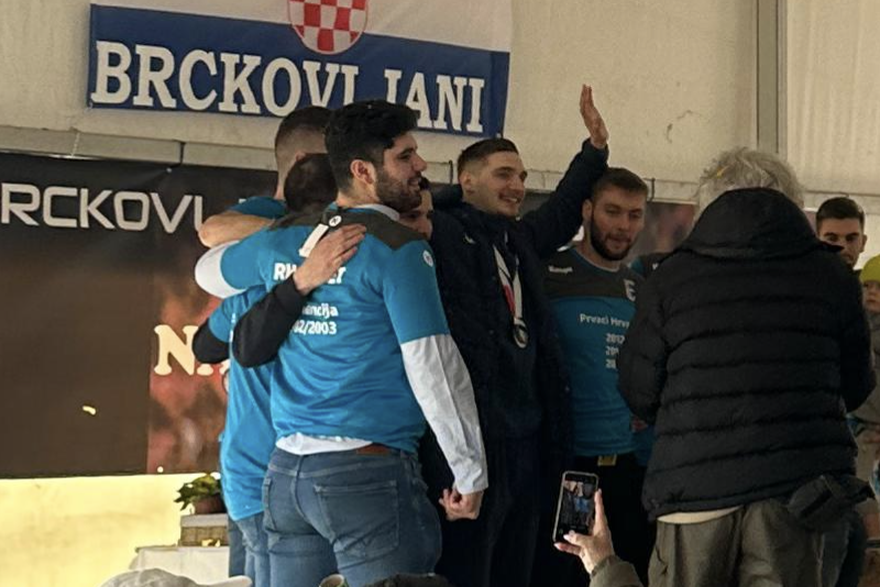 Doček Dominika Kuzmanovića u Brckovljanima