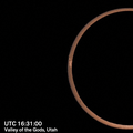 VIDEO Spektakl na nebu: Pomrčina Sunca izgleda kao 'vatreni prsten' na nebu