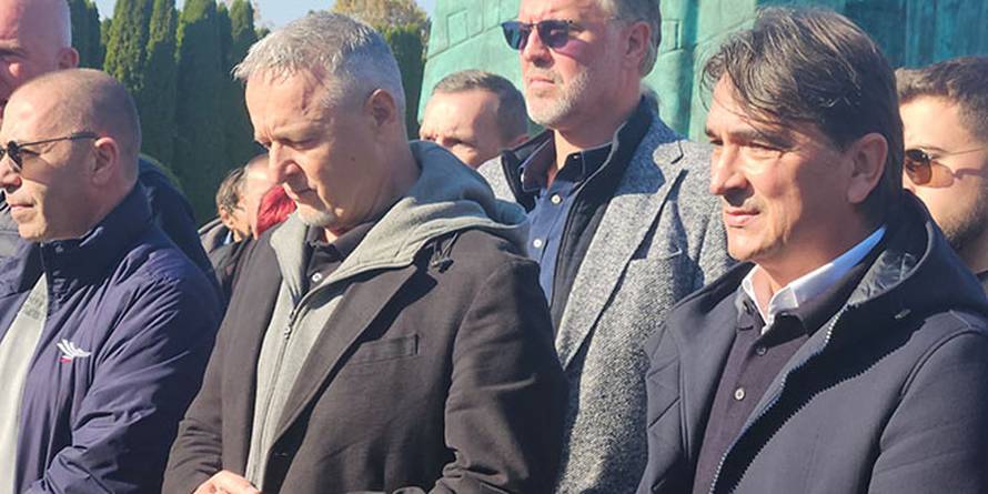 Zlatko Dalić i Thompson bili su na sprovodu Jean Michela