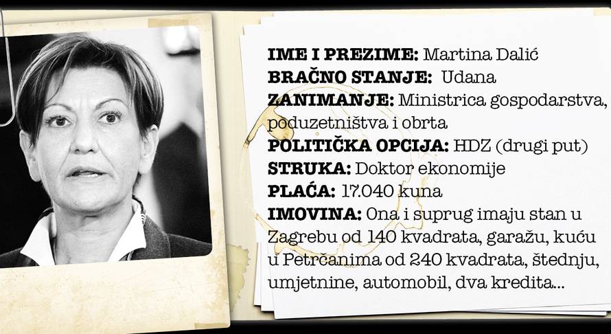 Najbogatija ministrica: Stan im ima 140, a kuća 240 kvadrata