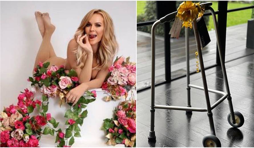 Glumica za 50. rođendan dobila hodalicu pa ga proslavila gola...