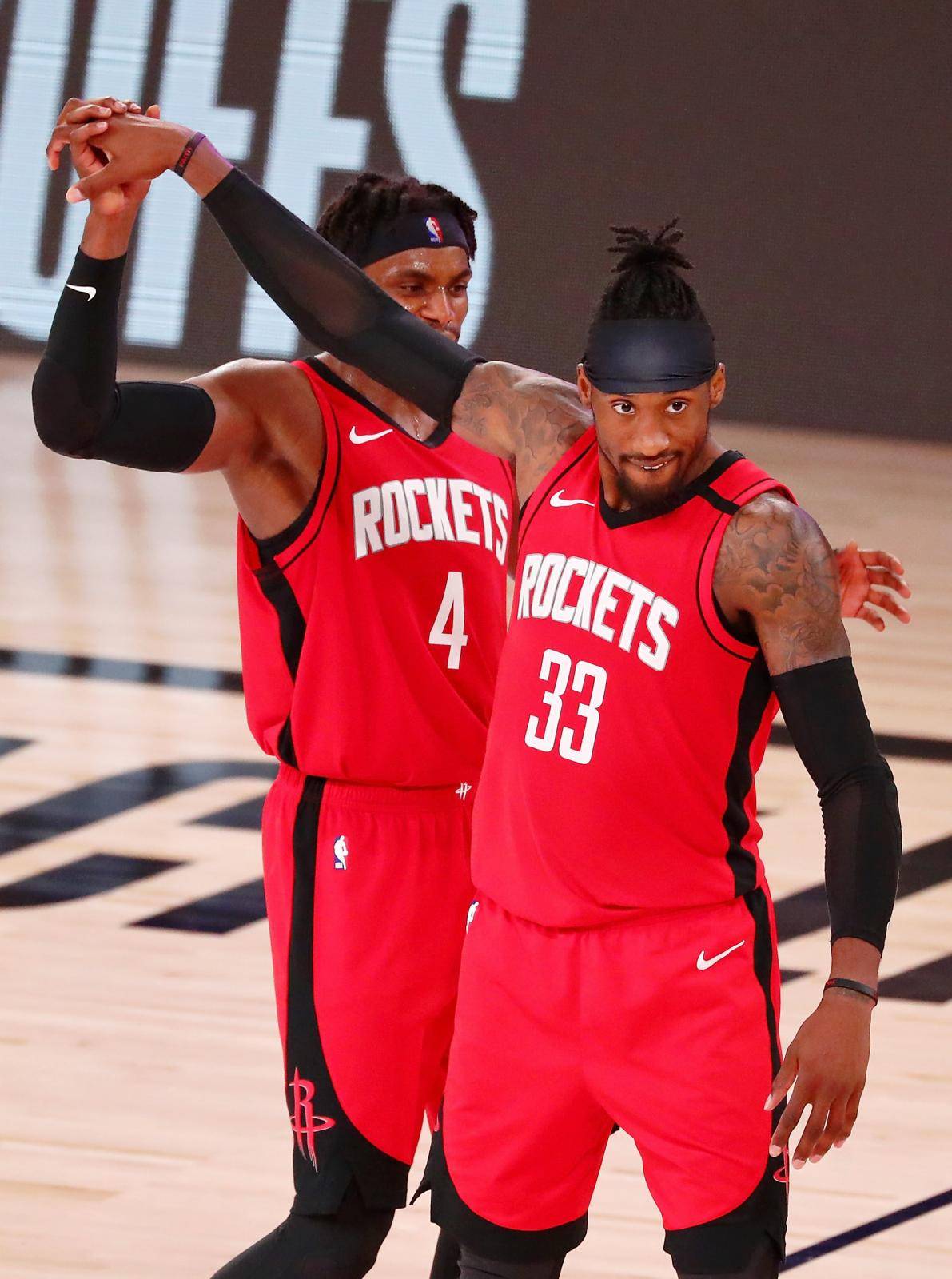 NBA: Playoffs-Houston Rockets at Los Angeles Lakers