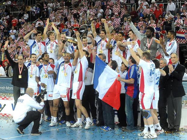 ARHIVA - Zagreb: SP 2009. Ceremonija dodjele medalja