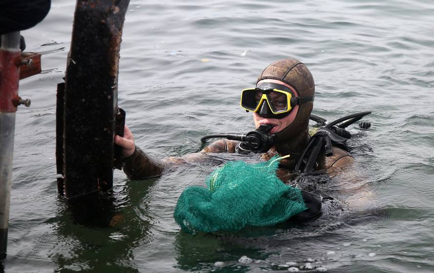 Akcija čišćenja podmorja  organizirana povodom obilježavanja Dana grada