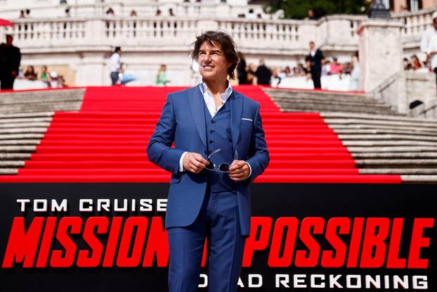 Red Carpet ahead of the world premiere of "Mission: Impossible - Dead Reckoning", in Rome