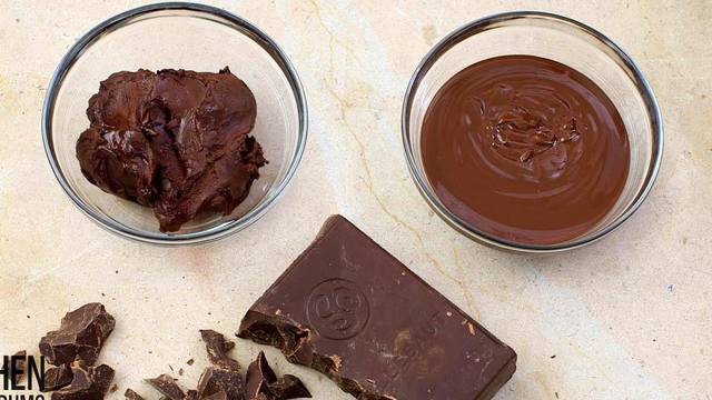 Otopite stvrdnutu glazuru od čokolade u samo par koraka