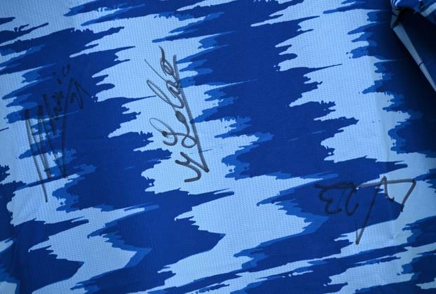 Zagreb: Igraci Dinama na druzenju s navijacima