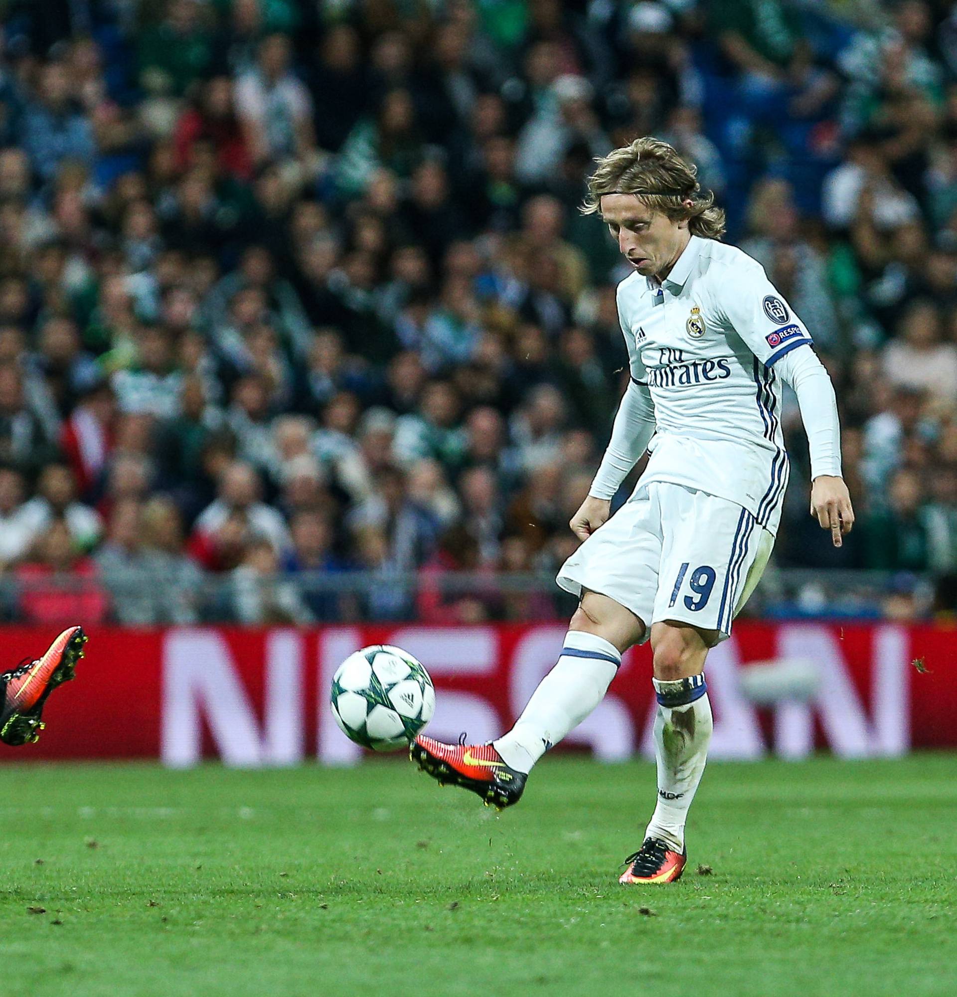 Champions League match between Real Madrid an Sporting Clube de Portugal