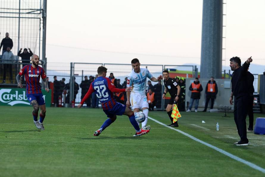 Rijeka: Utakmica  SuperSport HNL-a između Rijeke i Hajduka 