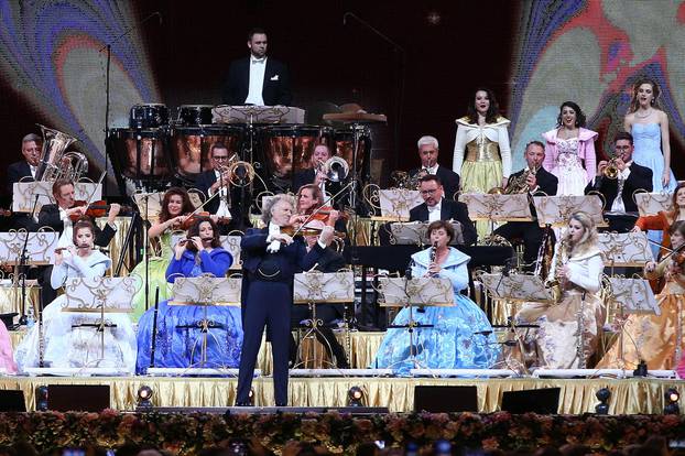 Andre Rieu nastupio  je  u Zagrebu