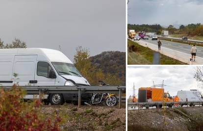 DOZNAJEMO Vozača kombija su dočekala još dva vozila: 'Uletio je u drugi kombi i pobjegao...'