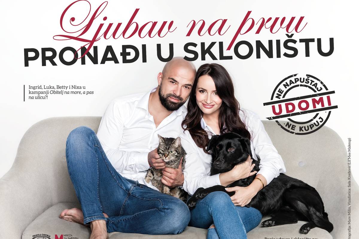 Ingrid i Luka iz 'Braka' ljubitelji su životinja: 'One nam pomažu u teškim životnim trenucima...'
