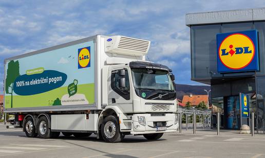 Lidl Hrvatska predstavio prvi potpuno električni kamion