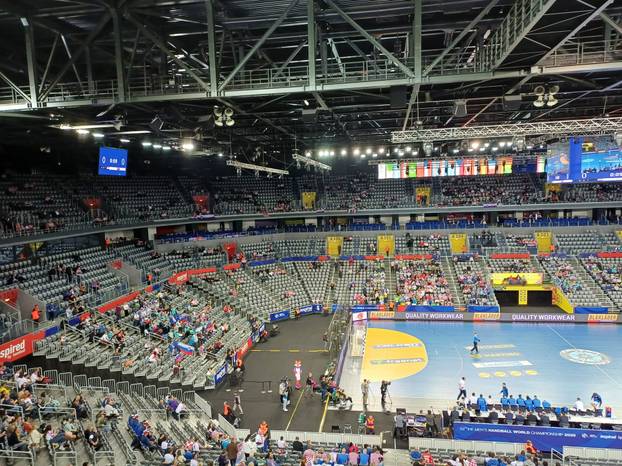 FOTO Ovo je Arena na utakmici Slovenije i Egipta koja je bitno značila hrvatskoj reprezentaciji