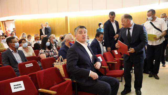 Predsjednik Milanović sudjelovao na svečanoj sjednici povodom Dana grada Popovače