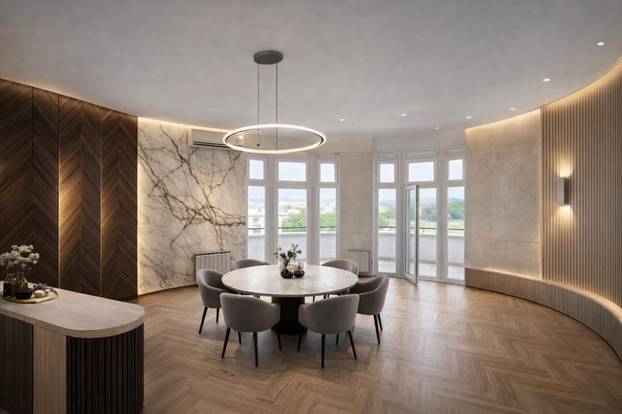 FOTO Penthouse u Maksimiru s panoramskim pogledom i 214 m² luksuza čeka kupca!