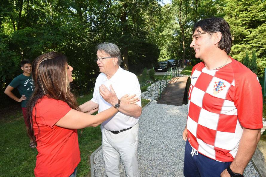 Varaždin: Zlatko Dalić na vikendici organizirao druženje za prijatelje i novinare