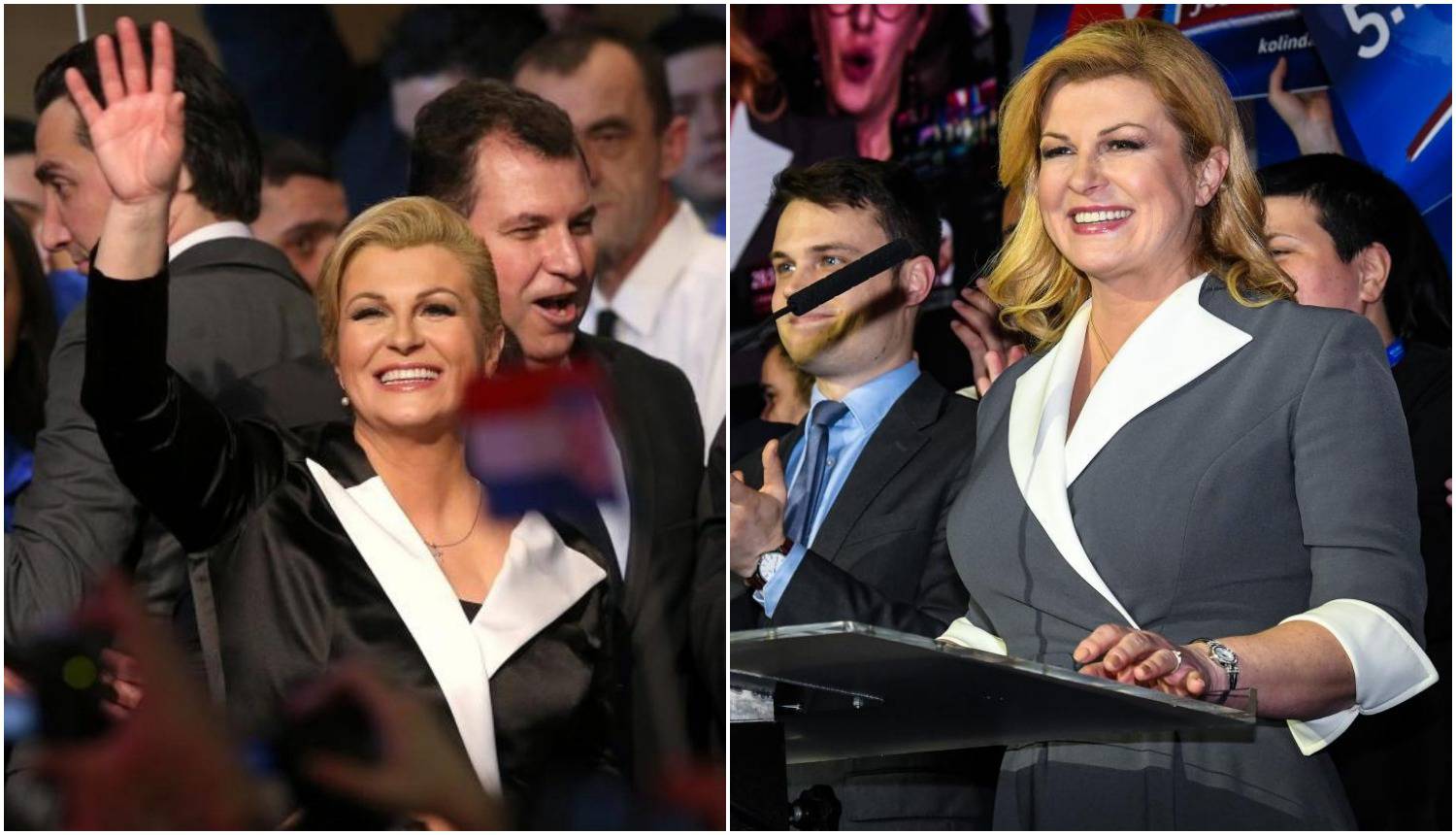 Praznovjerna Kolinda? Isti je kompletić odjenula i 2015.