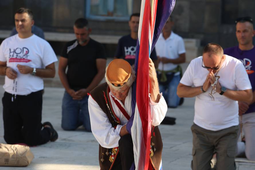 Šibenik: Molitelji na gradskim trgovima prve subote u mjesecu