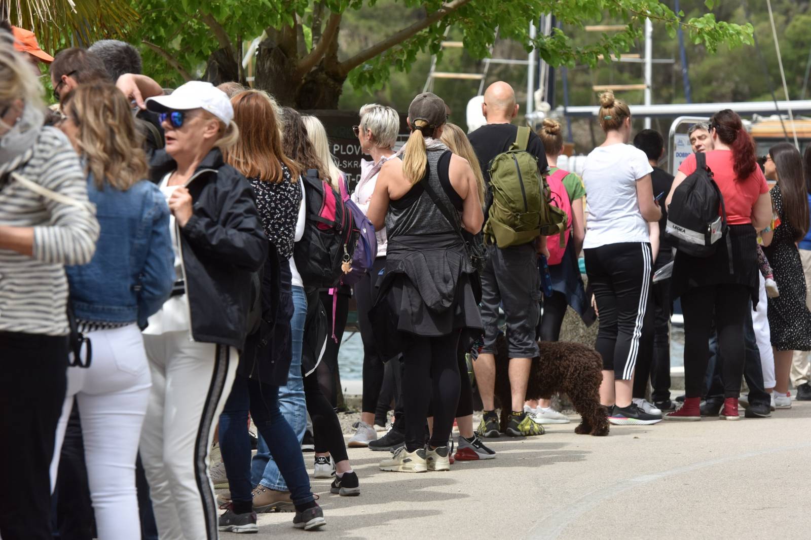 Velike gužve za ukracaj na turističke brodove u Nacionalnom parku Krka