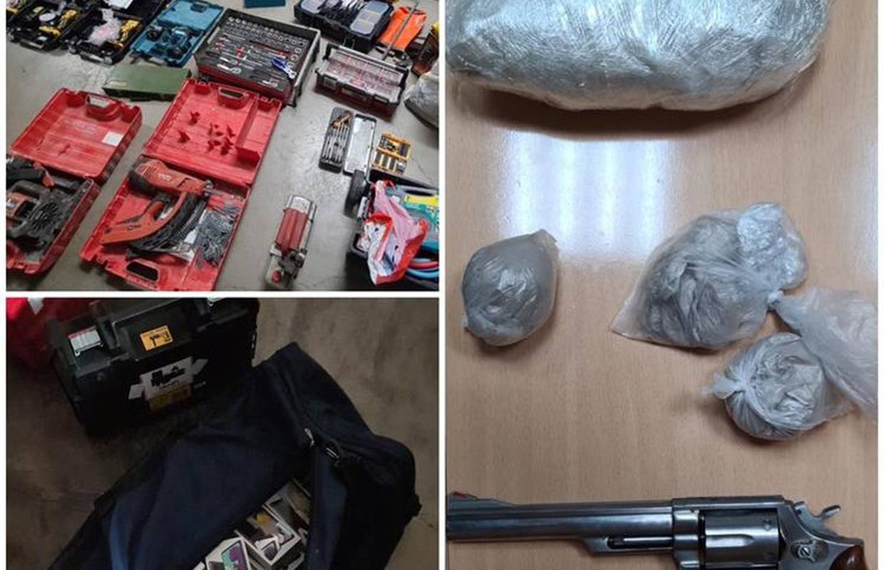 Split: Ukrao mobitele vrijedne 200.000 kuna, u stanu su mu našli drogu, pištolj i municiju