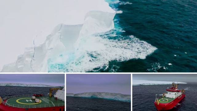 VIDEO Nevjerojatne scene stižu s Antarktike: Mega-santa leda, velika kao tri New Yorka, plovi!