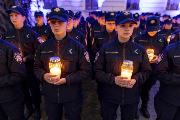 Vukovar: In memoriam za 97 policajaca poginulih i nestalih u Domovinskom ratu u obrani Vukovara