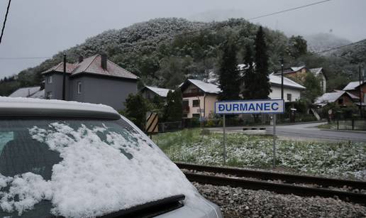 FOTO Lepe ti je Zagorje - bijele! Stigao snijeg i naglo zahlađenje