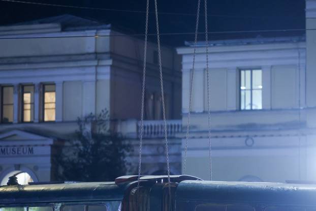 Sarajevo: U tijeku je uklanjanje tramvaja sa mjesta nesreće