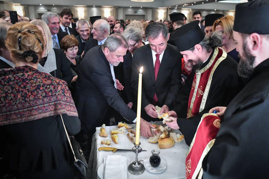 Zagreb: Srpsko narodno vijeÄ?e organiziralo je prijem u povodu proslave pravoslavnog Bo??icÄ?a