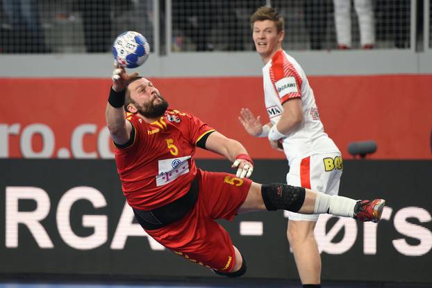 Varaždin: Utakmica Makedonije i Danske u drugom krugu EHF Europskog prvenstva