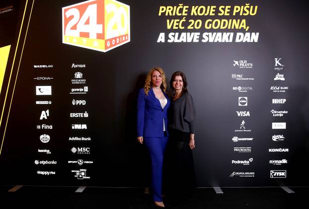 Zagreb: Dolazak uzvanika na proslavu 20. rođendana 24sata