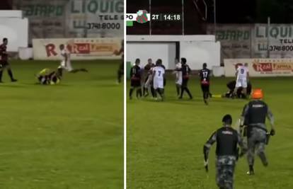 VIDEO Cipelario je suca usred utakmice, specijalci ga priveli