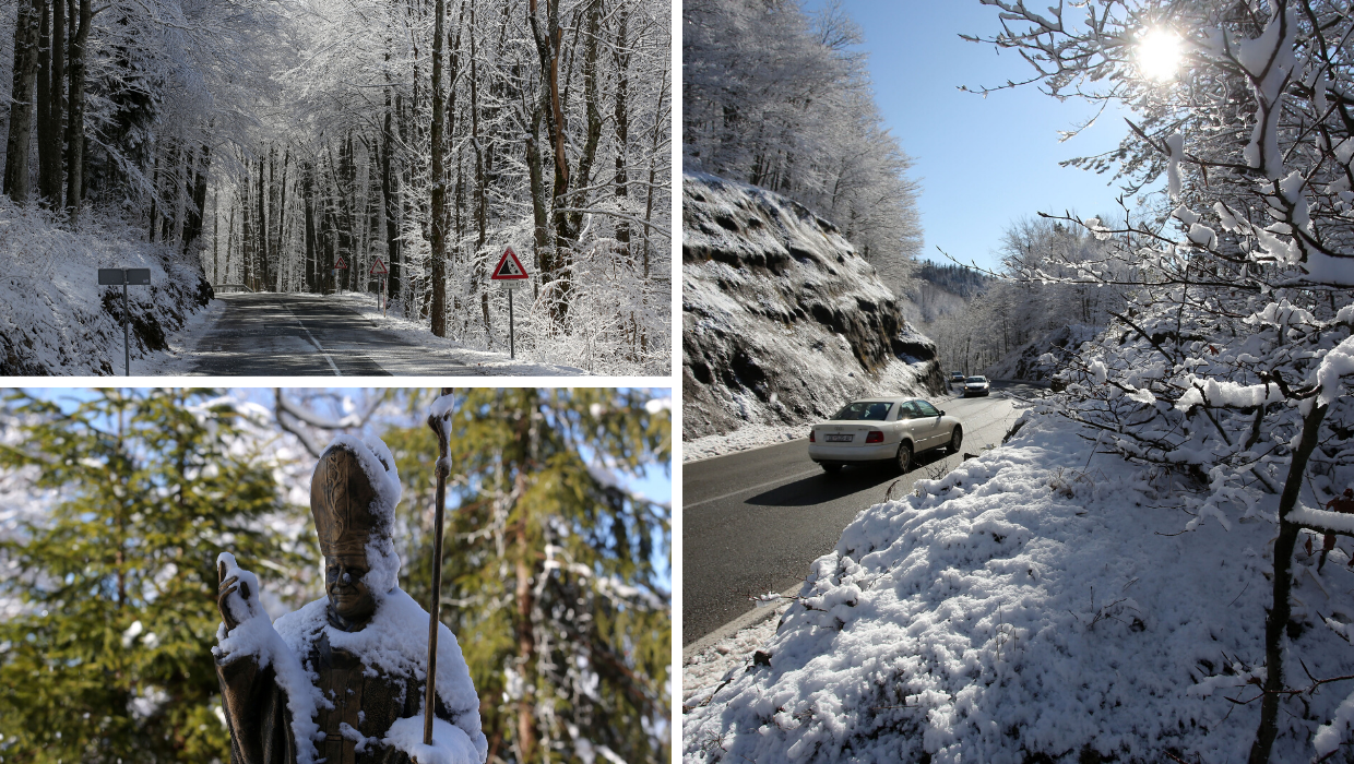 Fotografije Gorskog kotara pod snijegom izgledaju kao iz bajke