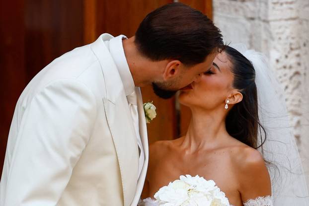 Manchester City goalkeeper and Italy captain Gianluigi Donnarumma marries Alessia Elefante in Locorotondo