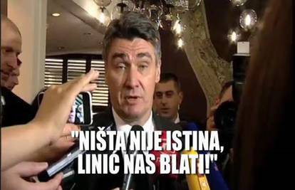 Milanović reagirao na Linićeve optužbe: 'Ništa nije istina!'