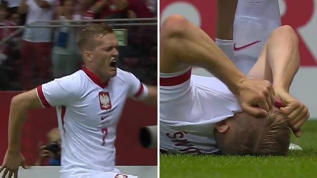 VIDEO Slavio gol pa mu 'otišlo' koljeno! Poljaci ostali bez tri napadača, visi i Lewandowski