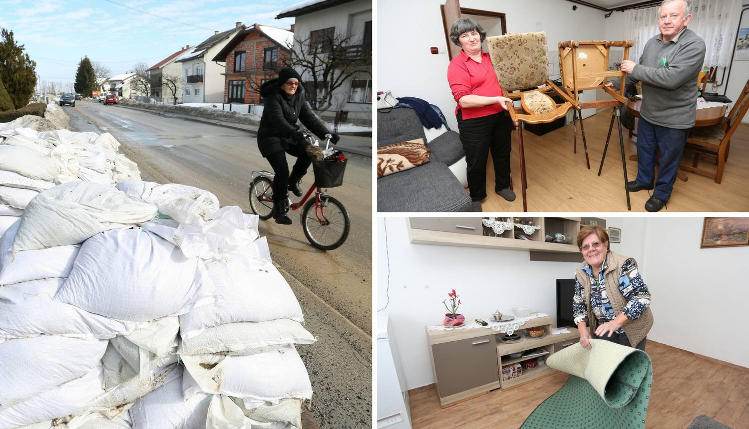 Karlovac čeka poplave: Podižu namještaj, postavljaju se brane