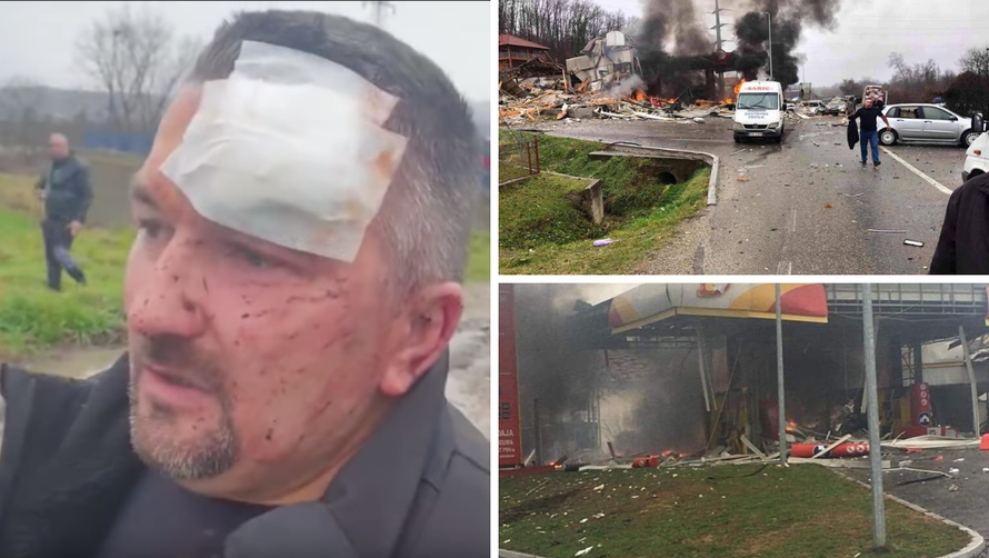'Bio sam u prolazu, vidio da curi plin i onda je eksplodiralo!'