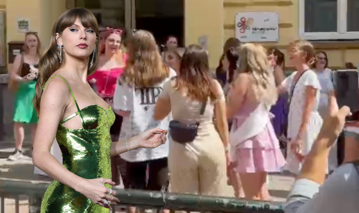 VIDEO Fanovi i dalje neutješni: Pjevaju hitove Taylor Swift i dijele narukvice jedni drugima