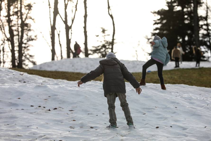U prvim danima siječnja zagrebačko Sljeme bez hladne zime i pravog snijega