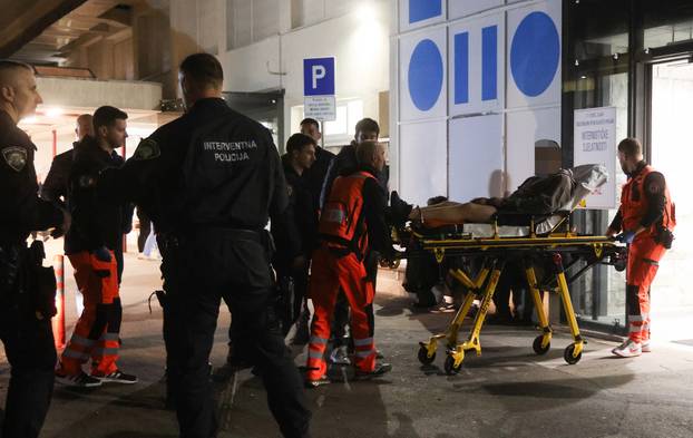 Požar u splitskom zatvoru, zatvorenici dolaze na hitni prijem u Firule 