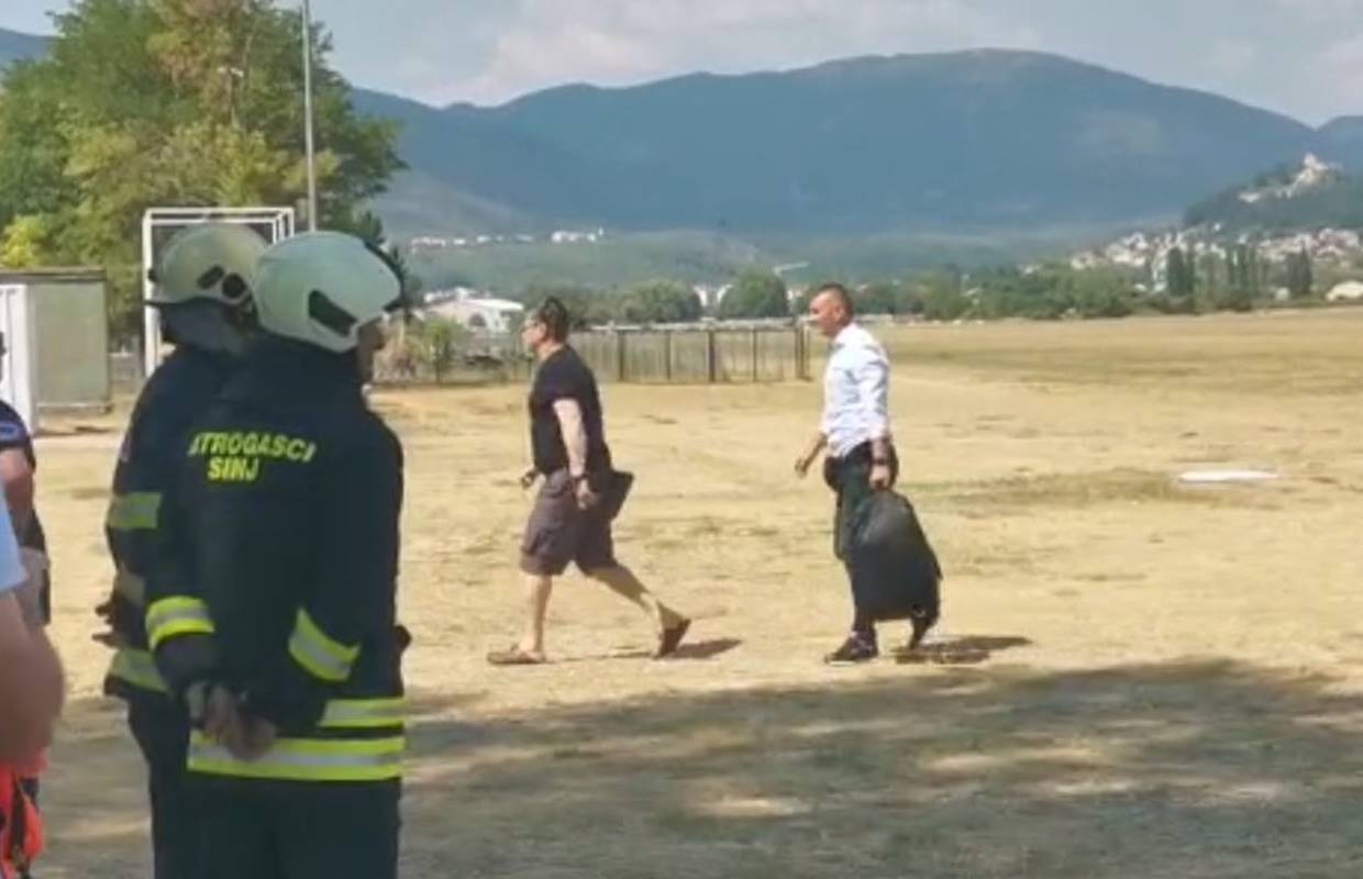 Ljetni Milanović: Sletio u Sinj, iz helikoptera izišao u natikačama