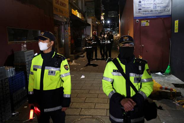 Stampede during Halloween festival in Seoul