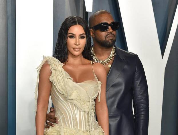 Kanye West and Kim Kardashian File Photo