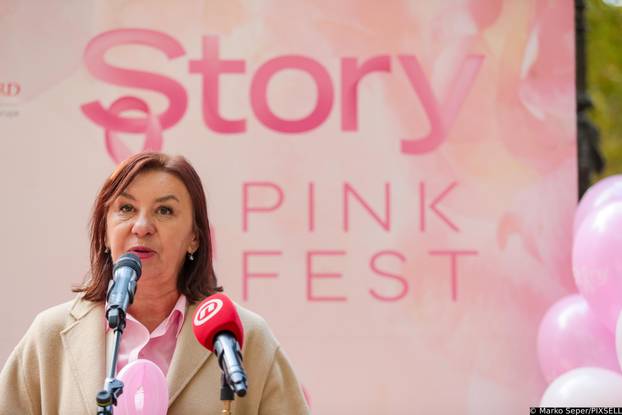 Zagreb: Mimohod u znak potpore oboljelima od raka dojke