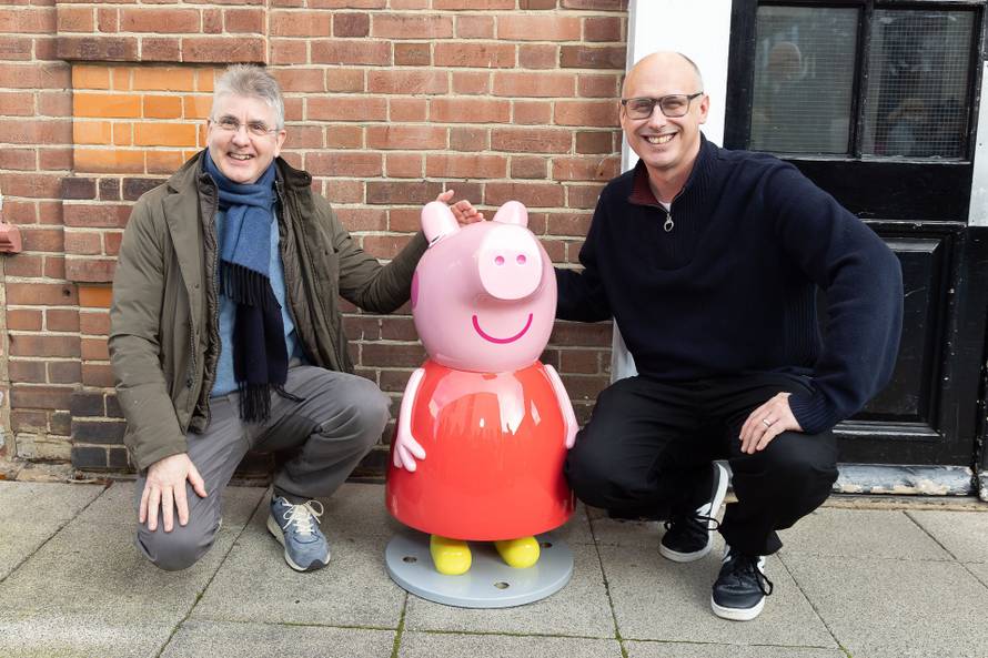 New figure of Peppa Pig unveiled at the NFTS, London, UK - 21 Nov 2024