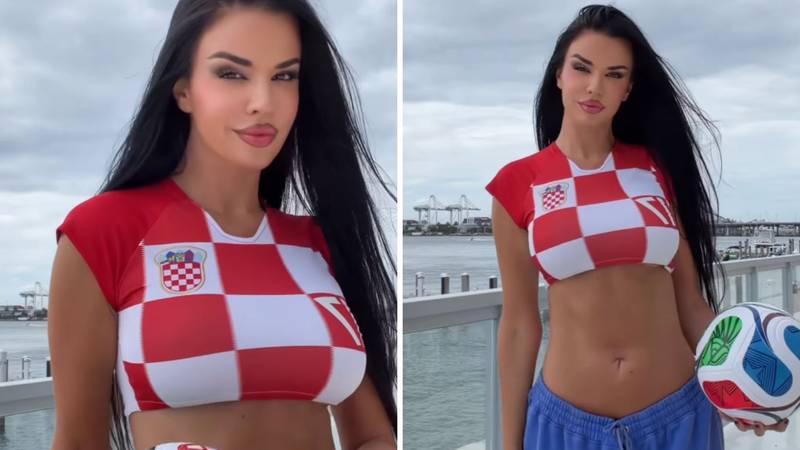 FOTO Knollica se sprema za SP u nogometu! Pokazala