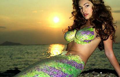 Kelly Brook se skoro utopila na setu filma 