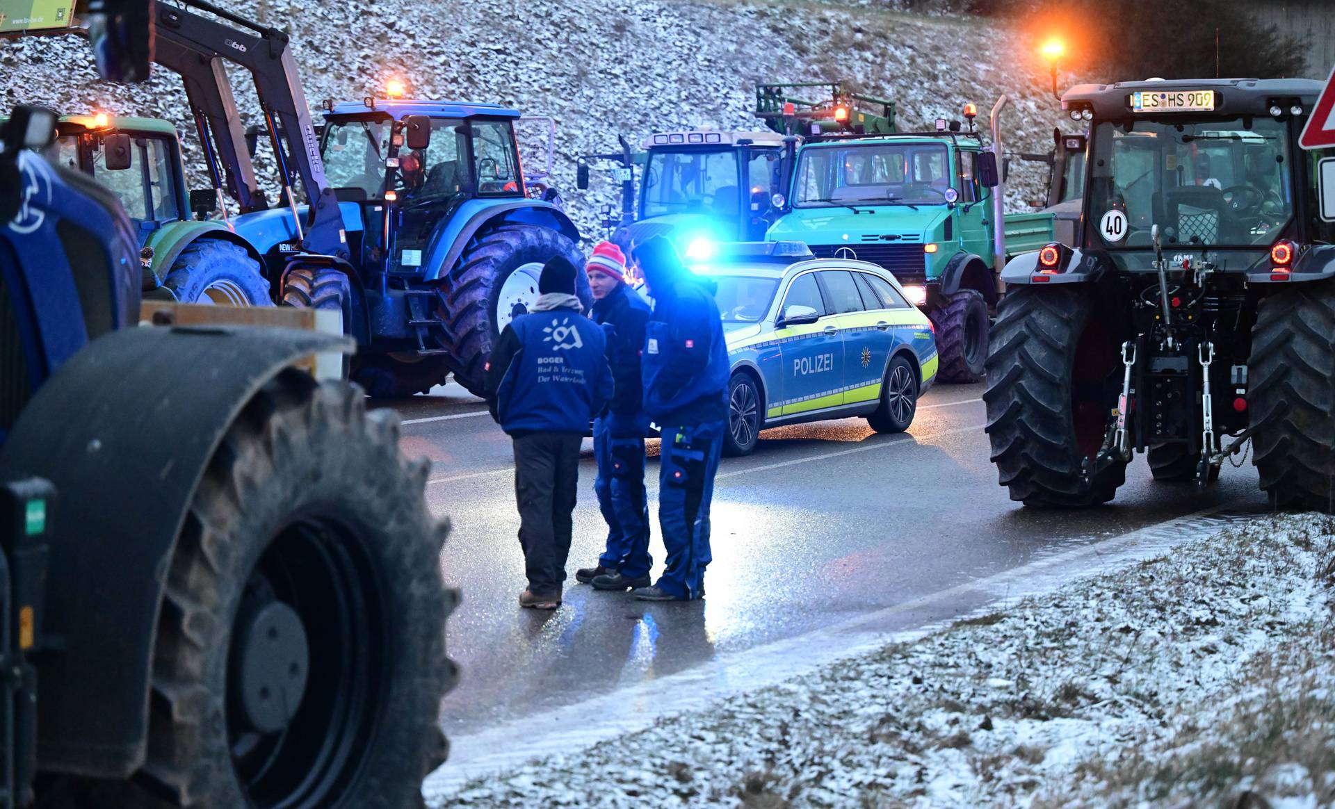 Farmer protests - Neuhausen